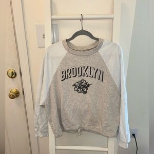 American Eagle Tie Front Crew